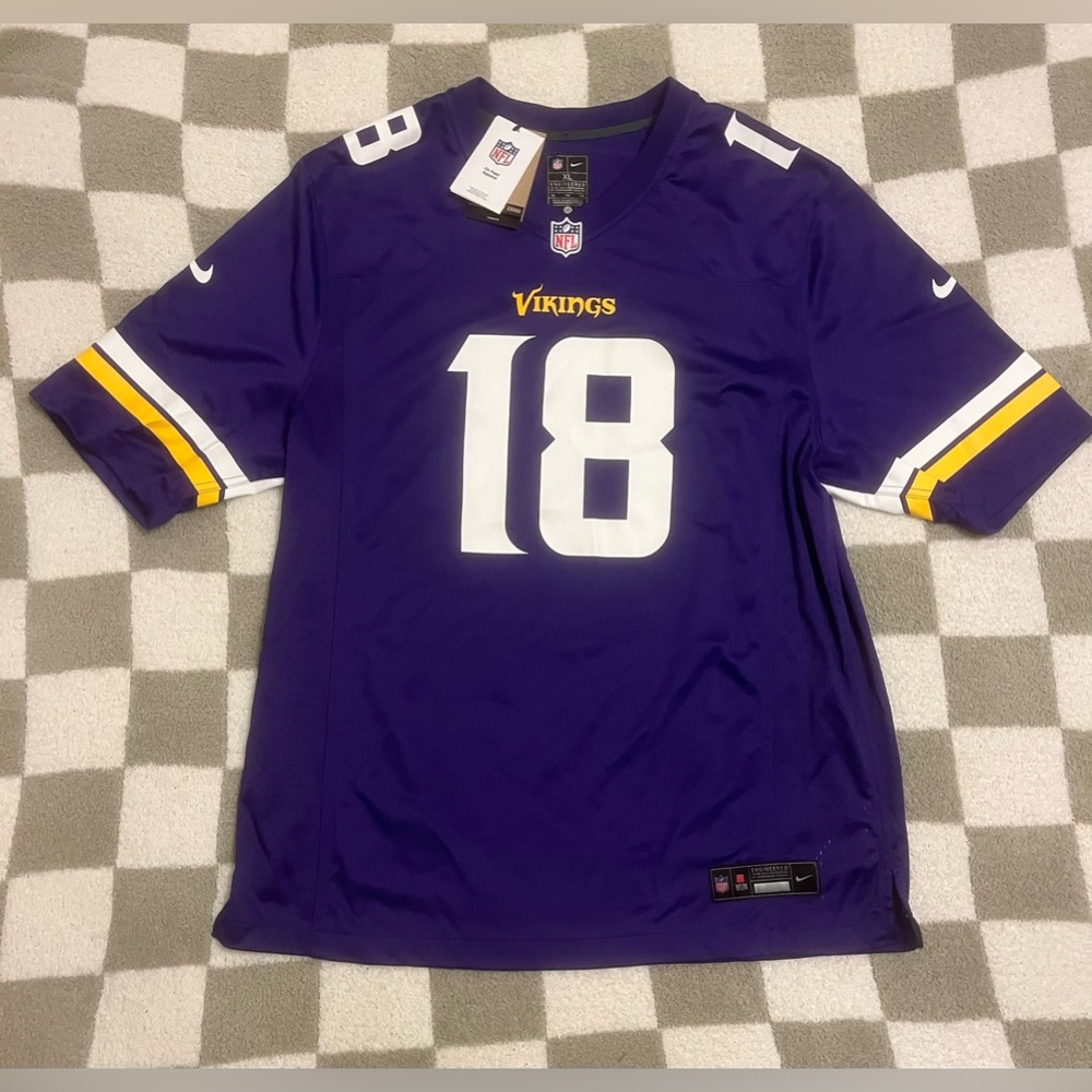 BNWT - Nike NFL Minnesota Vikings Jefferson Jersey